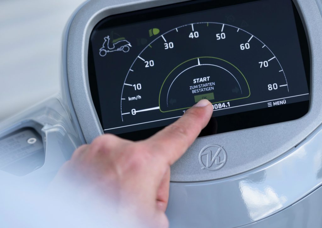 Elektroroller Motorroller Display 